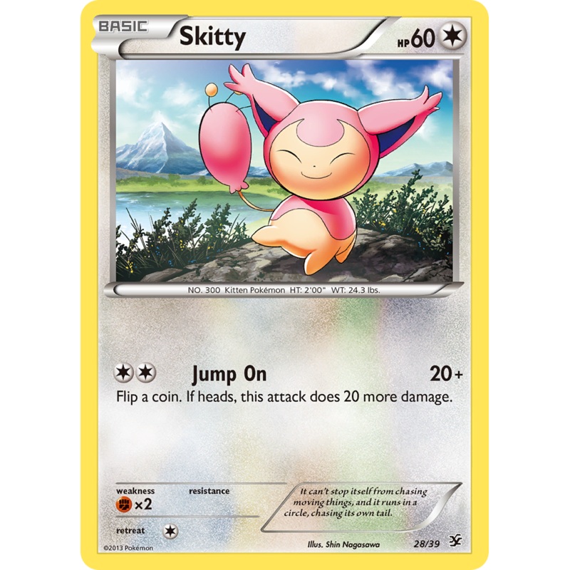 Skitty (28/39) [XY: Kalos Starter Set]