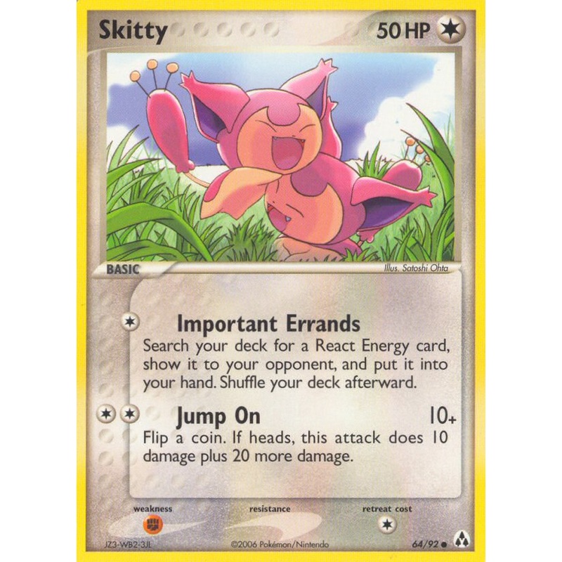 Skitty (64/92) [EX: Legend Maker]
