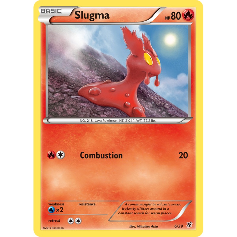 Slugma (6/39) [XY: Kalos Starter Set]