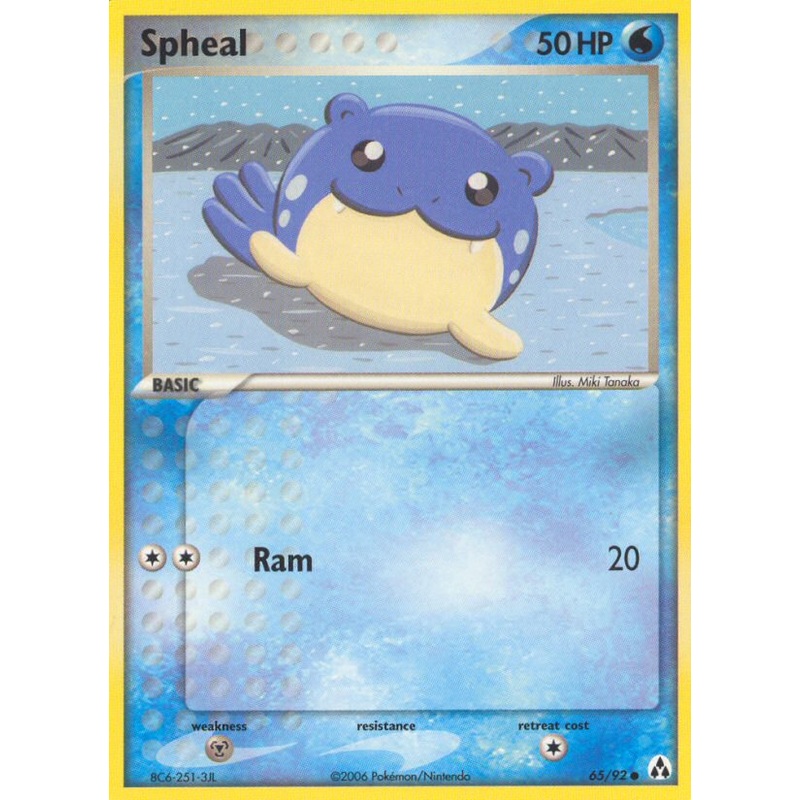 Spheal (65/92) [EX: Legend Maker]