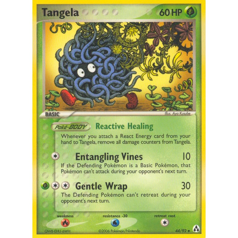 Tangela (44/92) [EX: Legend Maker]