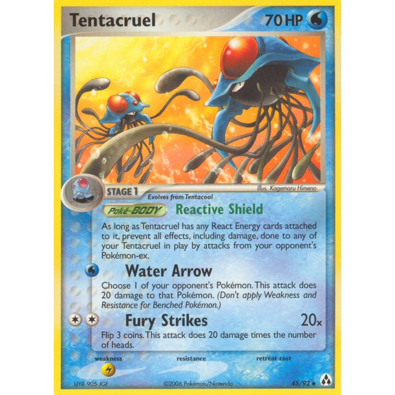 Tentacruel (45/92) [EX: Legend Maker]