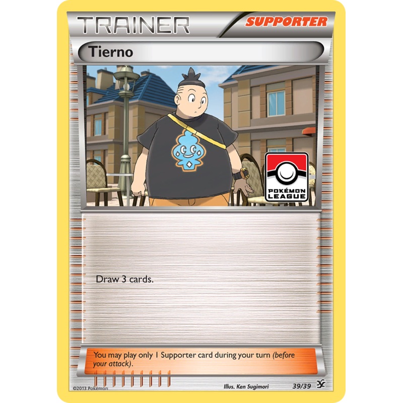 Tierno (39/39) [XY: Kalos Starter Set]