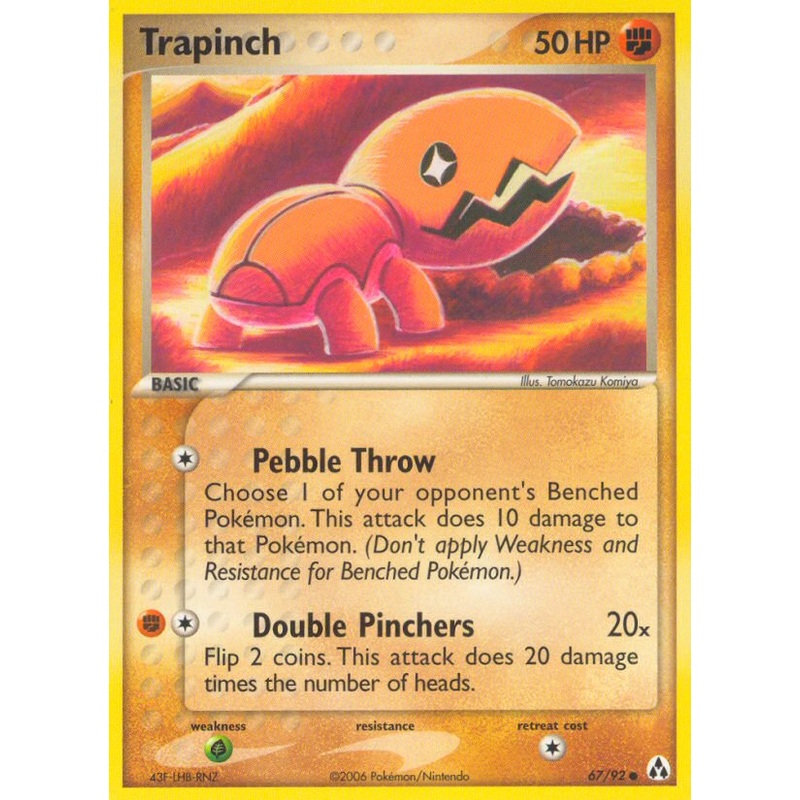 Trapinch (67/92) [EX: Legend Maker]