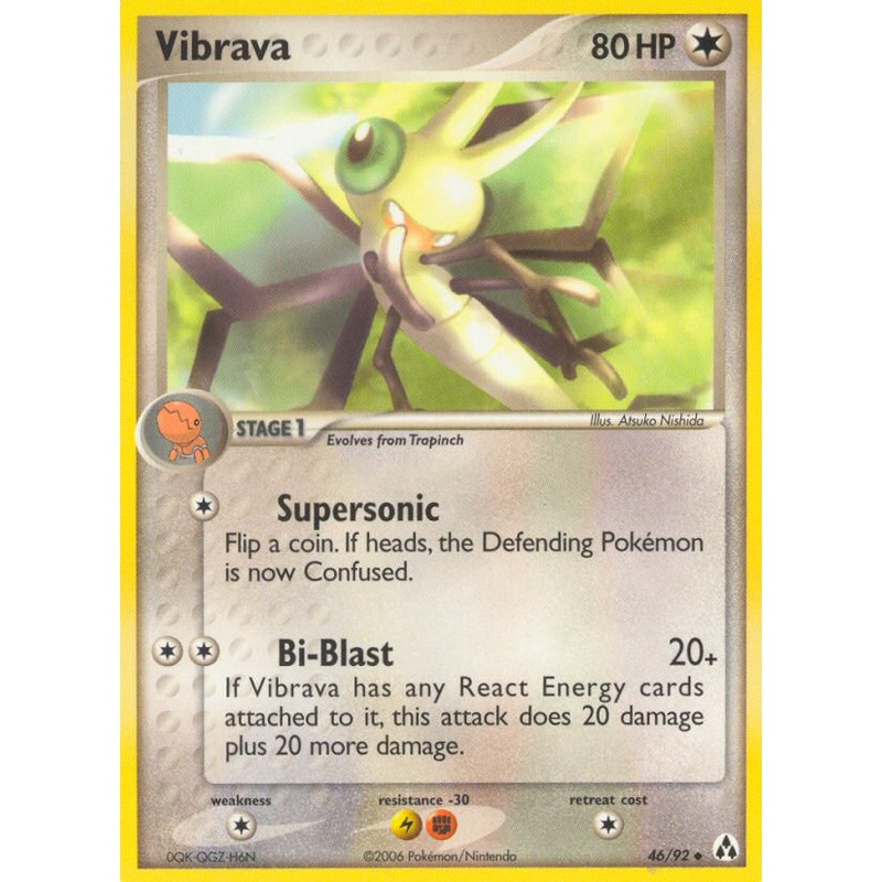 Vibrava (46/92) [EX: Legend Maker]