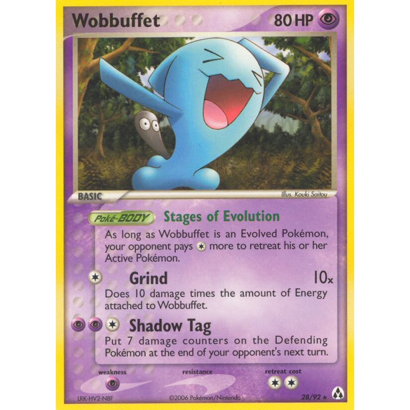 Wobbuffet (28/92) [EX: Legend Maker]