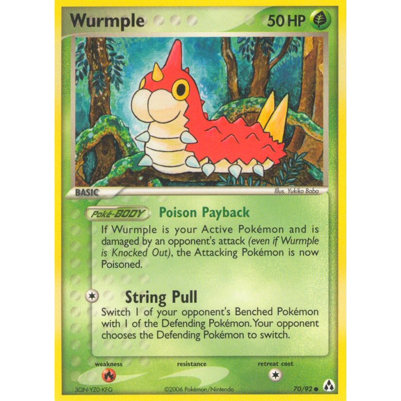 Wurmple (70/92) [EX: Legend Maker]