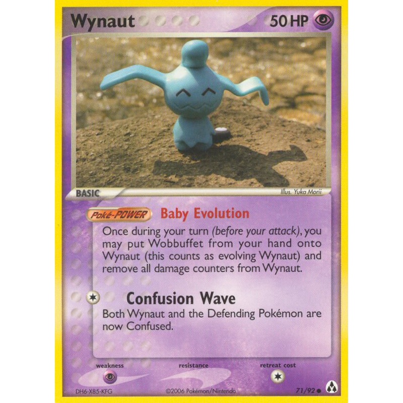 Wynaut (71/92) [EX: Legend Maker]
