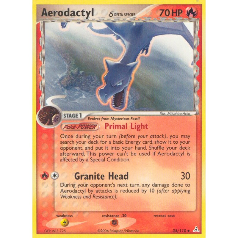 Aerodactyl (35/110) (Delta Species) [EX: Holon Phantoms]