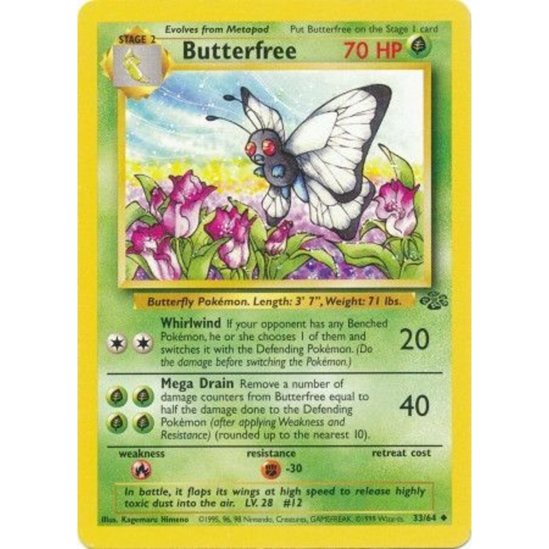 Butterfree (33/64) [Jungle Unlimited]