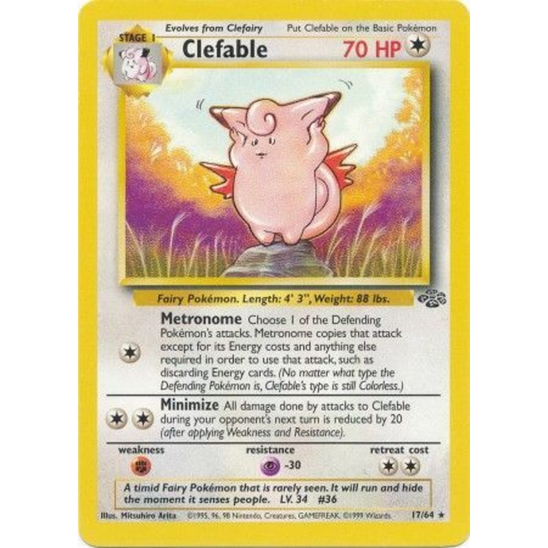 Clefable (17/64) [Jungle Unlimited]