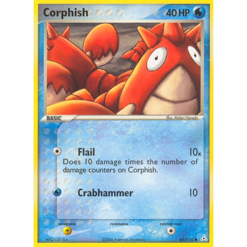 Corphish (63/110) [EX: Holon Phantoms]