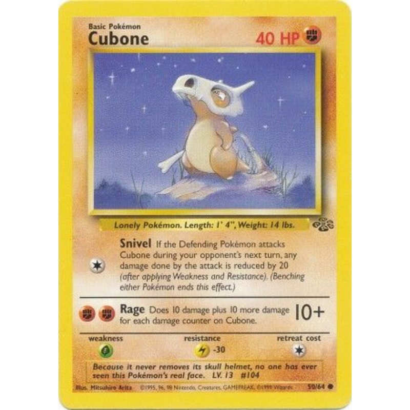 Cubone (50/64) [Jungle Unlimited]