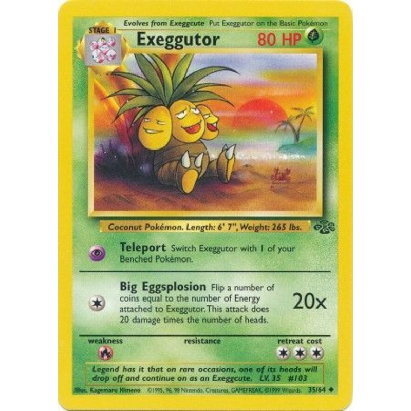Exeggutor (35/64) [Jungle Unlimited]