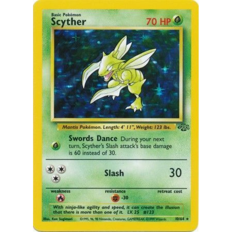 Scyther (10/64) [Jungle Unlimited]