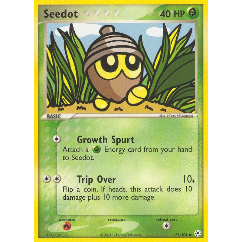 Seedot (71/101) [EX: Hidden Legends]