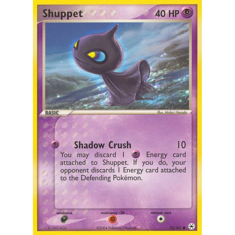 Shuppet (72/101) [EX: Hidden Legends]