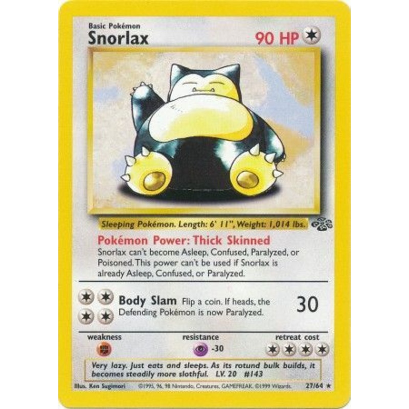 Snorlax (27/64) [Jungle Unlimited]