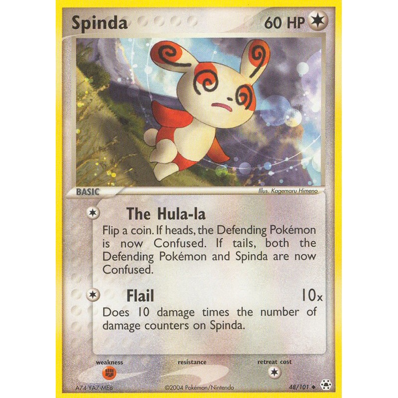 Spinda (48/101) [EX: Hidden Legends]