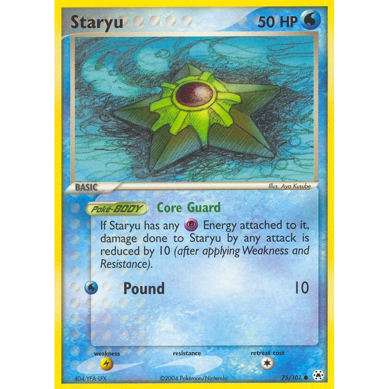 Staryu (75/101) [EX: Hidden Legends]