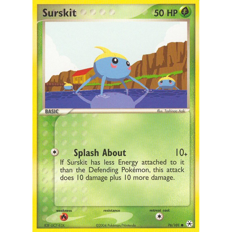 Surskit (76/101) [EX: Hidden Legends]