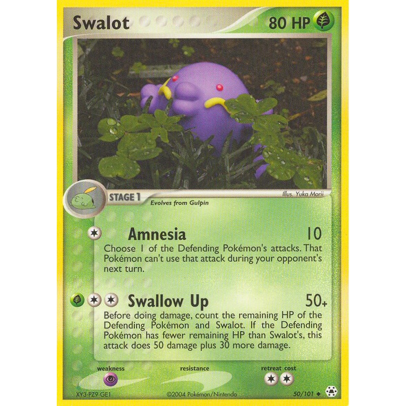 Swalot (50/101) [EX: Hidden Legends]