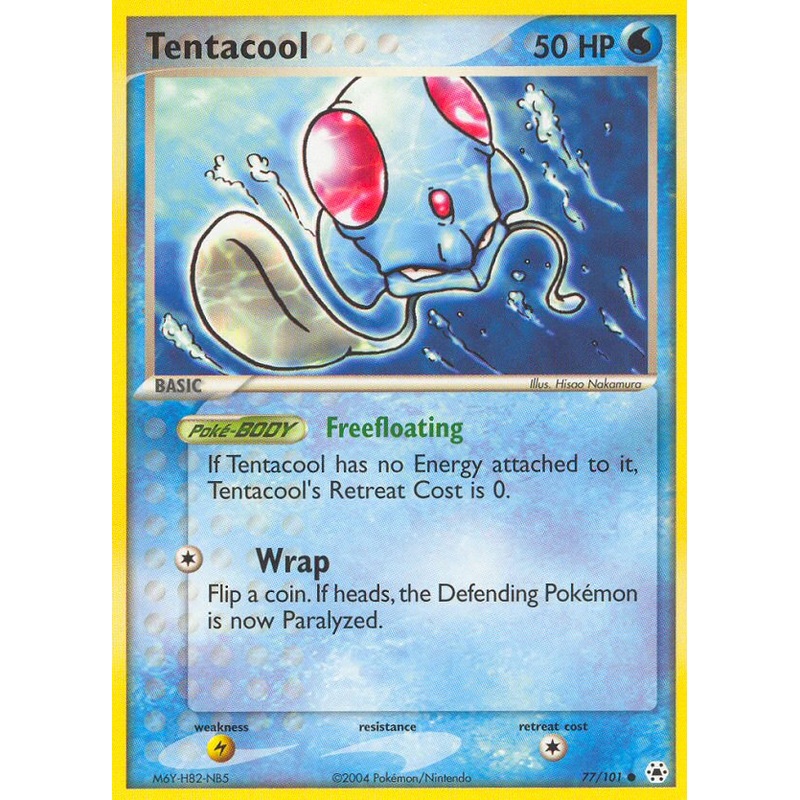 Tentacool (77/101) [EX: Hidden Legends]