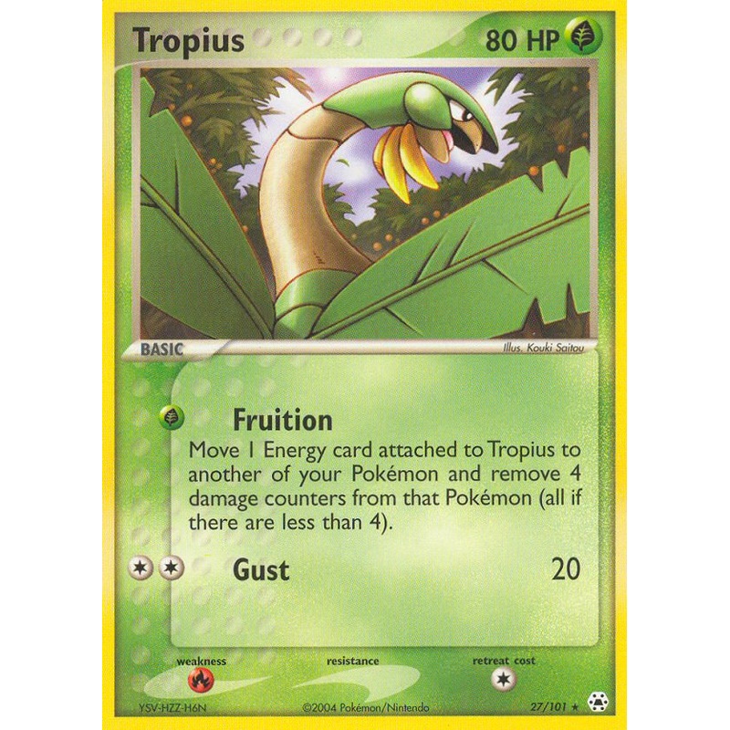Tropius (27/101) [EX: Hidden Legends]