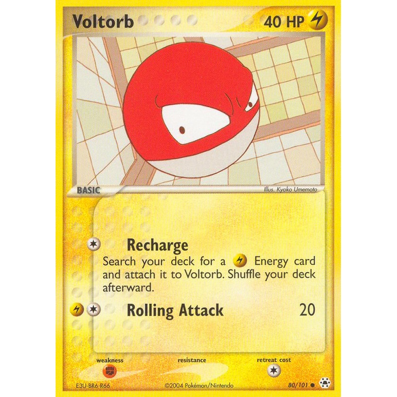 Voltorb (80/101) [EX: Hidden Legends]