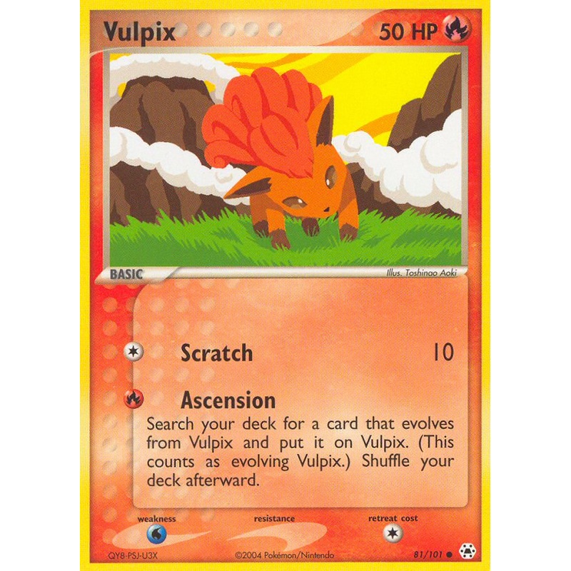 Vulpix (81/101) [EX: Hidden Legends]