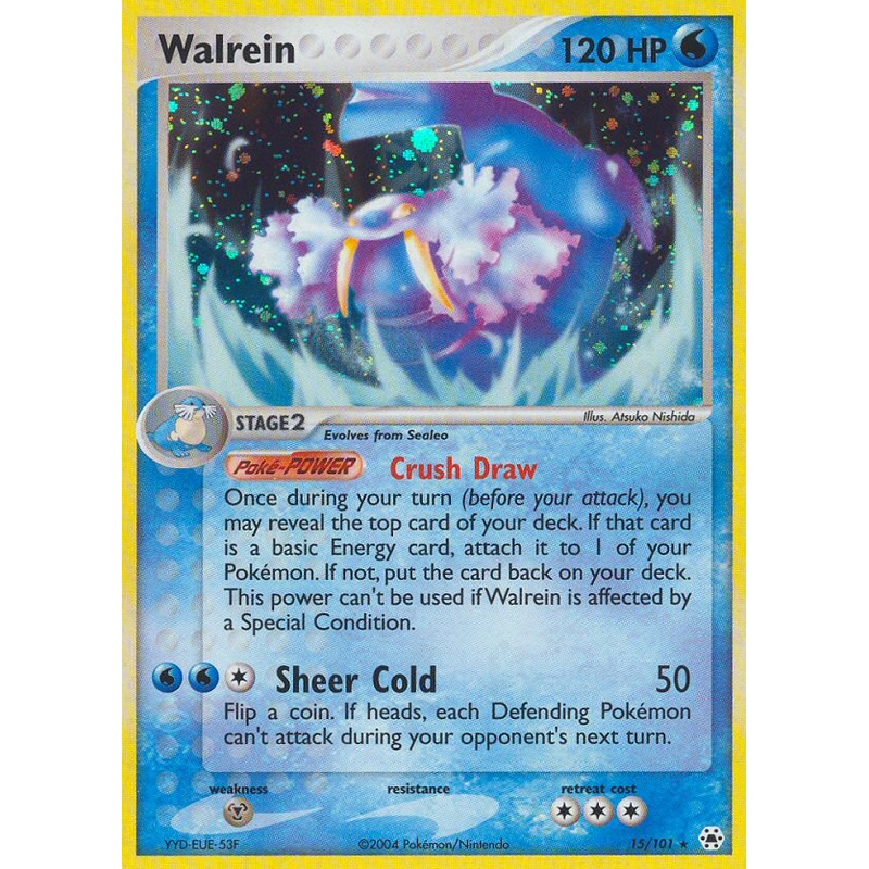 Walrein (15/101) [EX: Hidden Legends]
