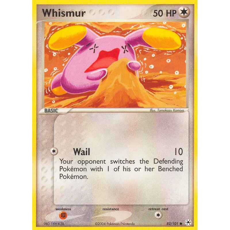 Whismur (82/101) [EX: Hidden Legends]