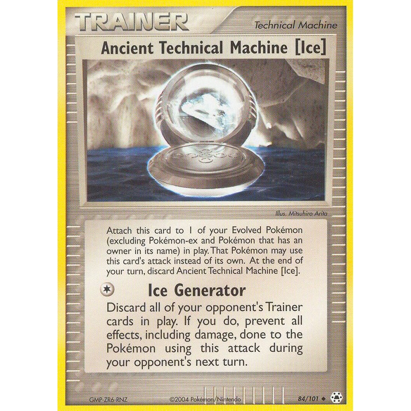 Ancient Technical Machine [Ice] (84/101) [EX: Hidden Legends]