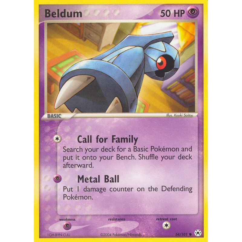Beldum (54/101) [EX: Hidden Legends]