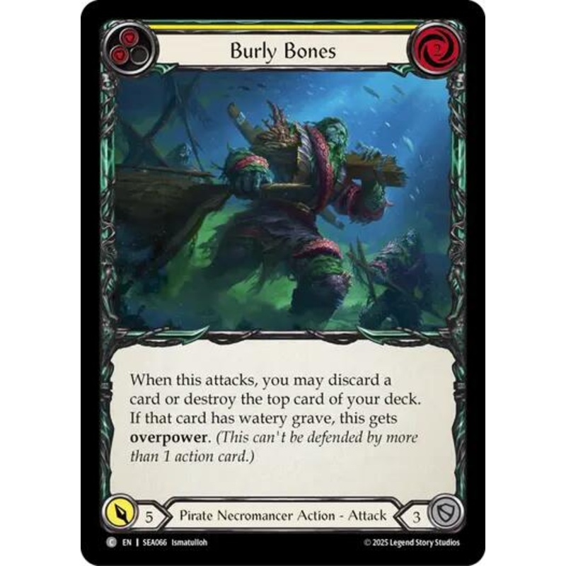 Burly Bones (Yellow) [SEA066] (High Seas)