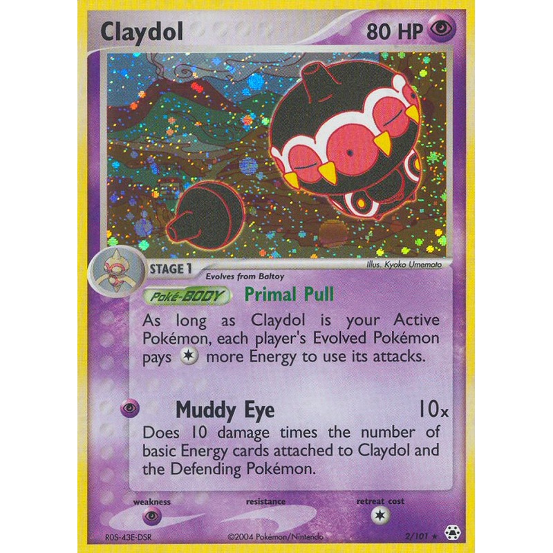 Claydol (2/101) [EX: Hidden Legends]