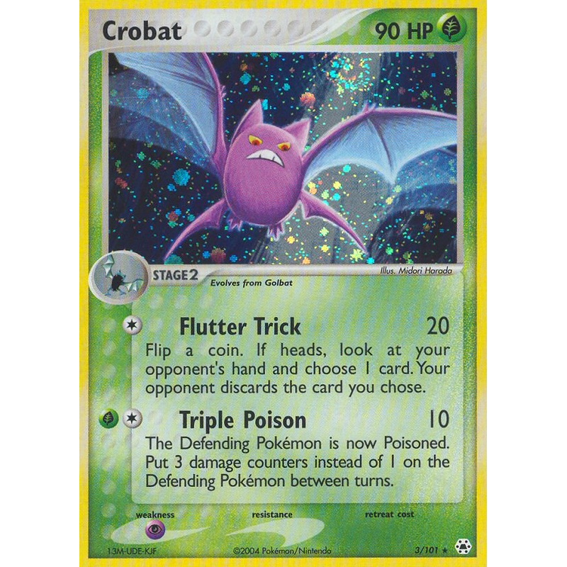 Crobat (3/101) [EX: Hidden Legends]