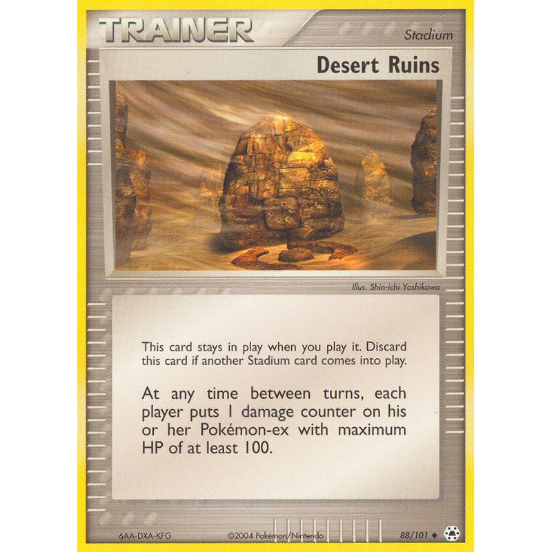 Desert Ruins (88/101) [EX: Hidden Legends]