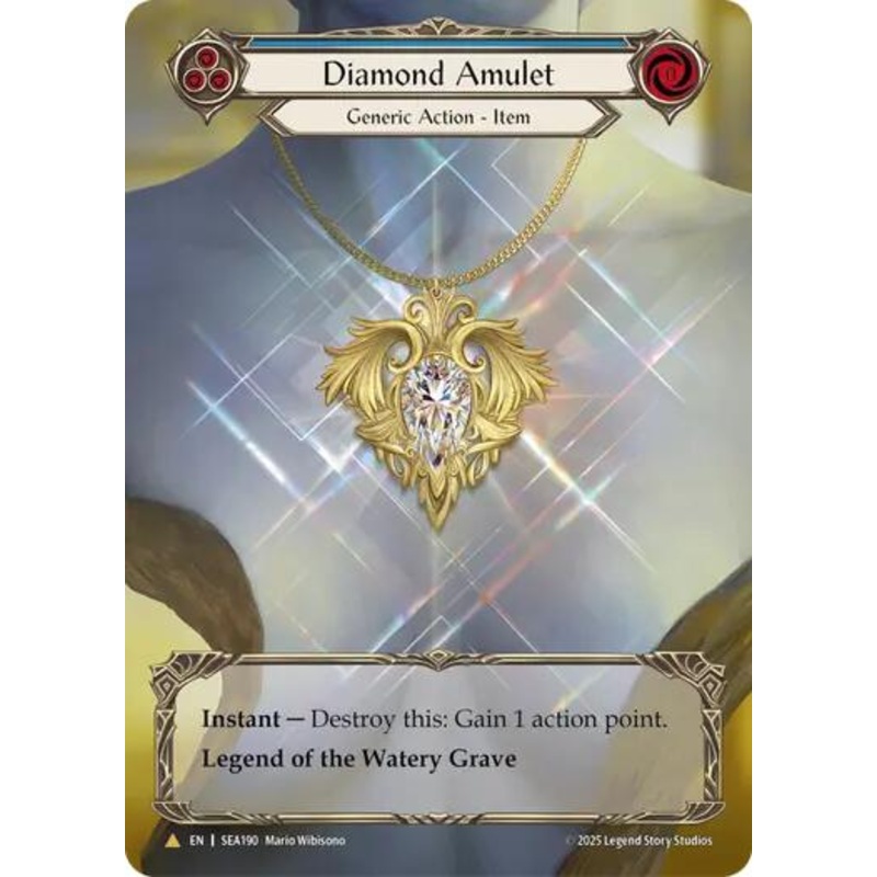 Diamond Amulet (Treasure) [SEA190] (High Seas)  Cold Foil