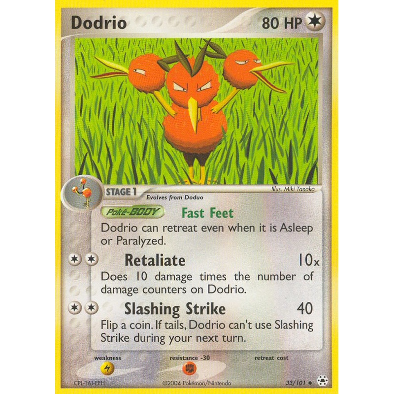 Dodrio (33/101) [EX: Hidden Legends]