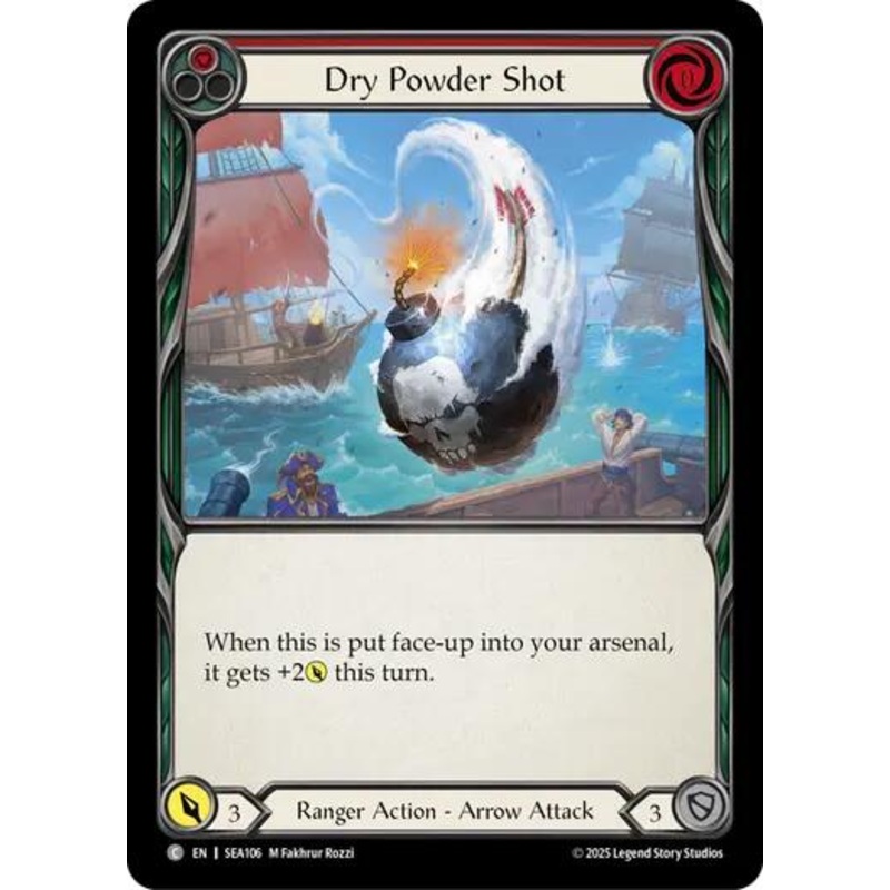 Dry Powder Shot [SEA106] (High Seas)  Rainbow Foil