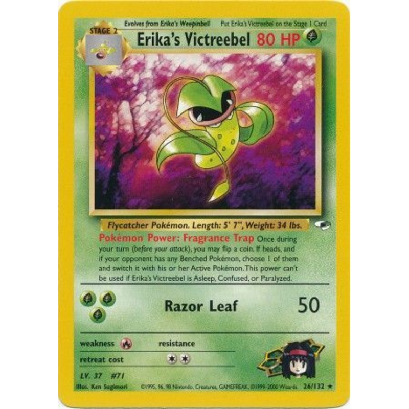 Erika's Victreebel (26/132) [Gym Heroes Unlimited]