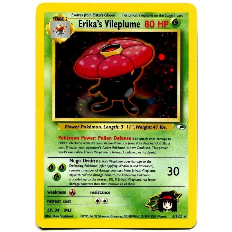 Erika's Vileplume (5/132) [Gym Heroes Unlimited]
