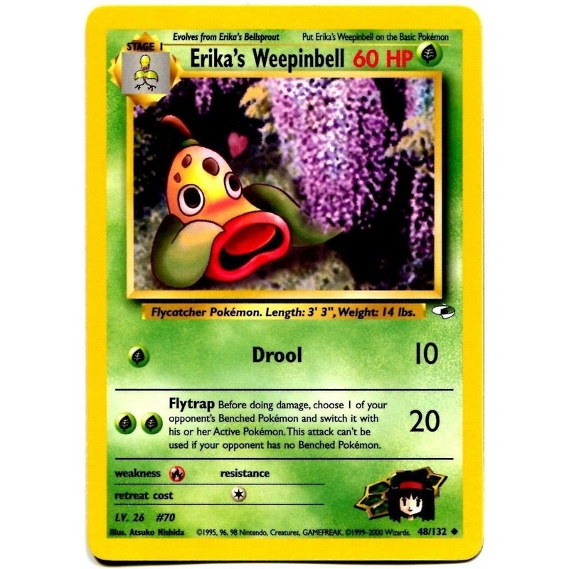Erika's Weepinbell (48/132) [Gym Heroes Unlimited]