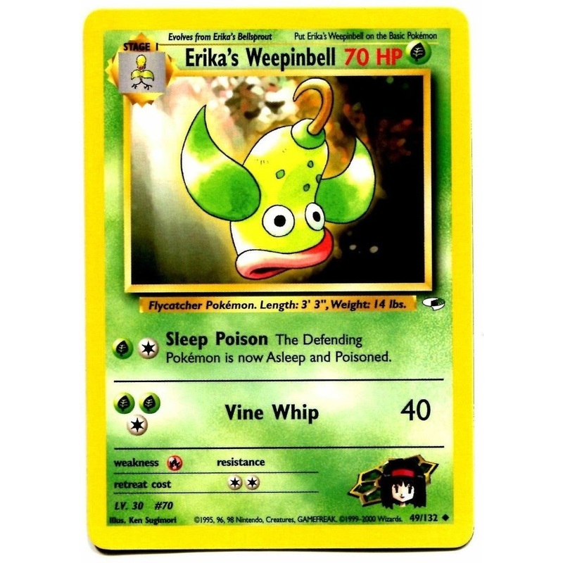 Erika's Weepinbell (49/132) [Gym Heroes Unlimited]