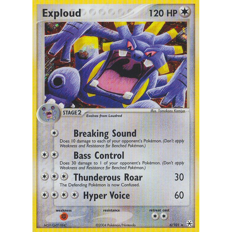 Exploud (6/101) [EX: Hidden Legends]