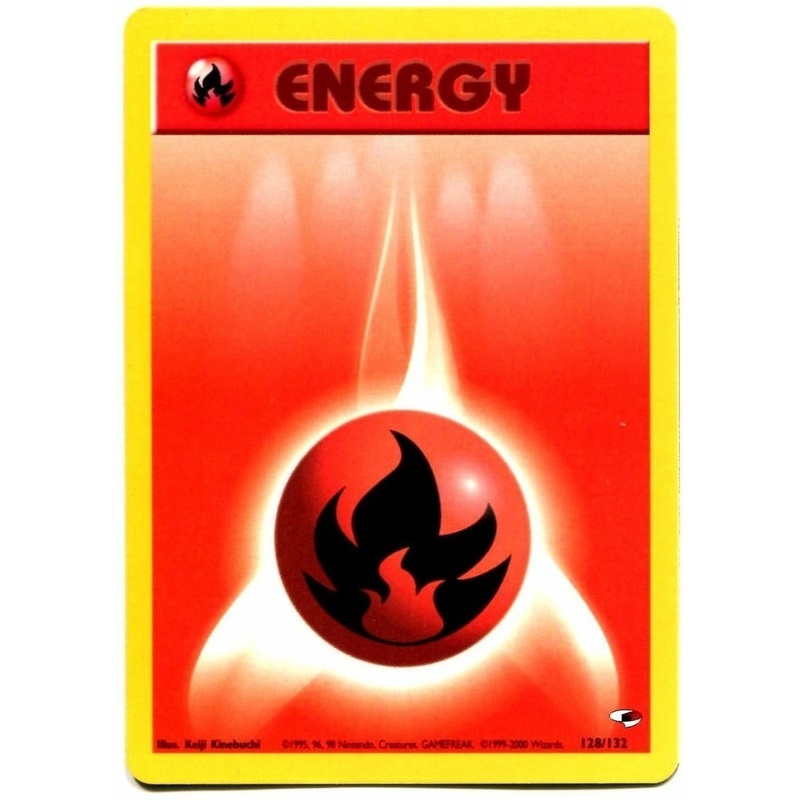 Fire Energy (128/132) [Gym Heroes Unlimited]