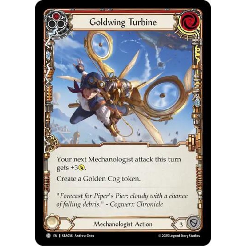 Goldwing Turbine (Red) [SEA036] (High Seas)