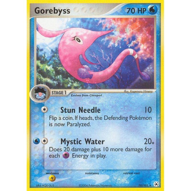 Gorebyss (18/101) [EX: Hidden Legends]