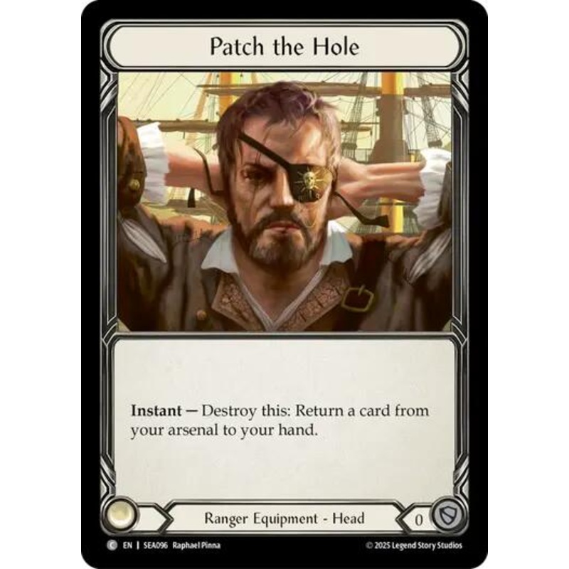 Patch the Hole (Treasure) [SEA096] (High Seas)  Cold Foil